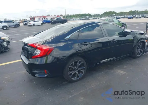 2020 Honda Civic Sport z USA, uszkodzony, nr VIN 2HGFC2E89LH598165